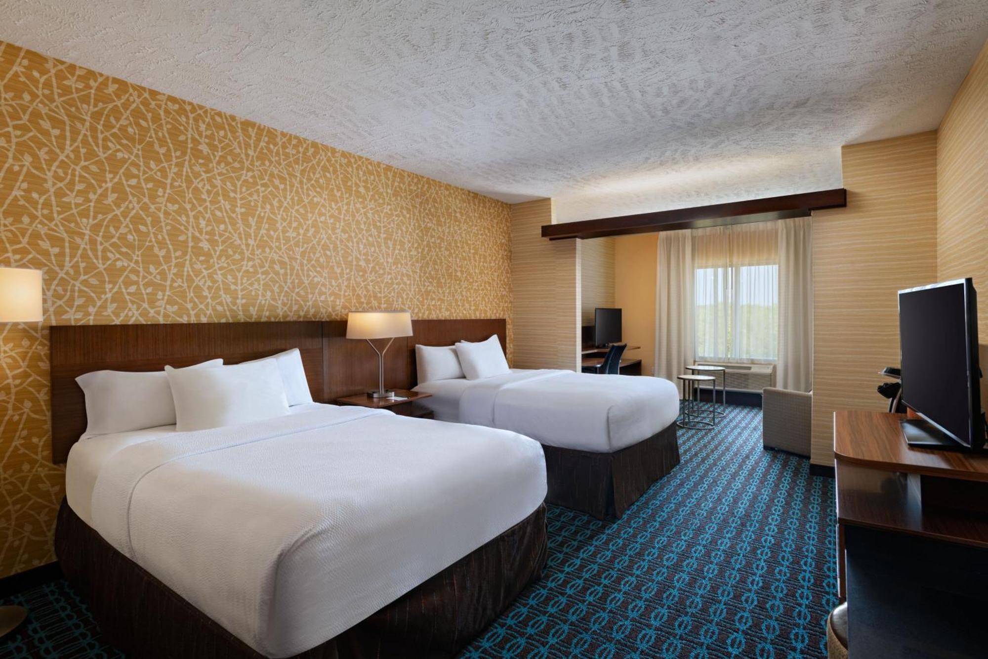 Fairfield Inn & Suites By Marriott Lincoln Airport Ngoại thất bức ảnh